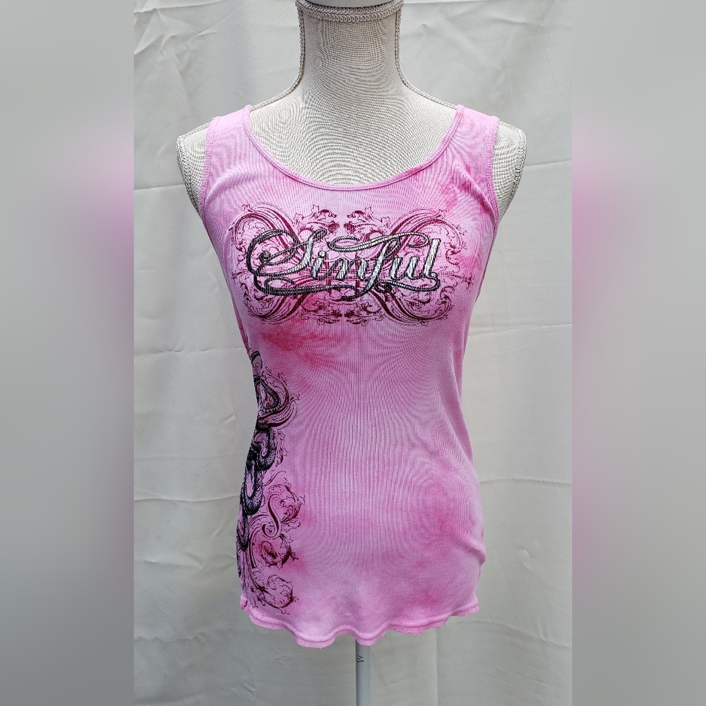 Sinful Tank Top Size L